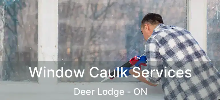  Window Caulk Services Deer Lodge - ON