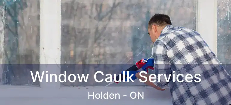  Window Caulk Services Holden - ON