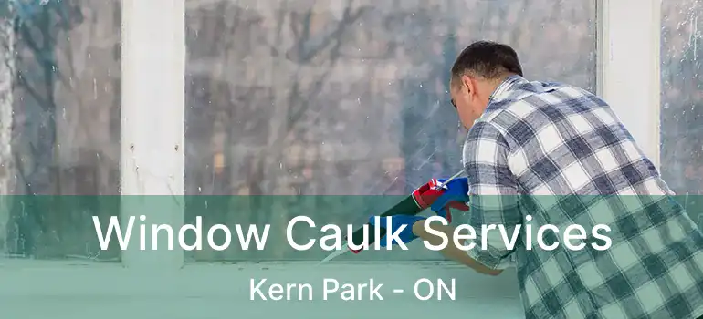  Window Caulk Services Kern Park - ON