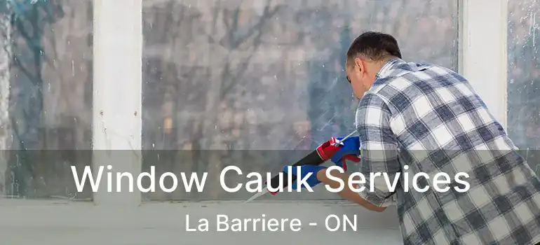  Window Caulk Services La Barriere - ON
