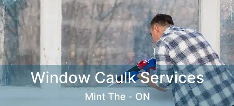  Window Caulk Services Mint The - ON