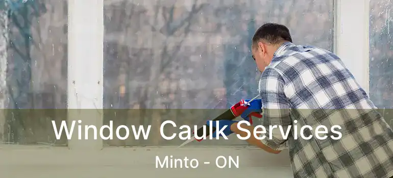  Window Caulk Services Minto - ON