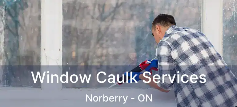  Window Caulk Services Norberry - ON