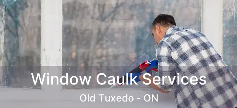  Window Caulk Services Old Tuxedo - ON