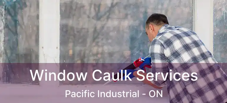  Window Caulk Services Pacific Industrial - ON