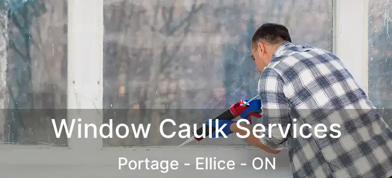  Window Caulk Services Portage - Ellice - ON