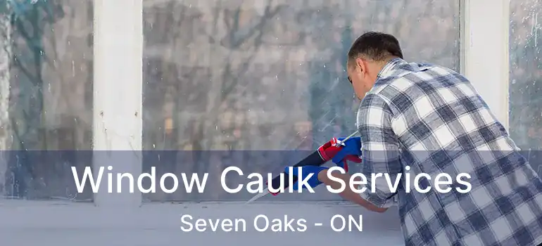  Window Caulk Services Seven Oaks - ON