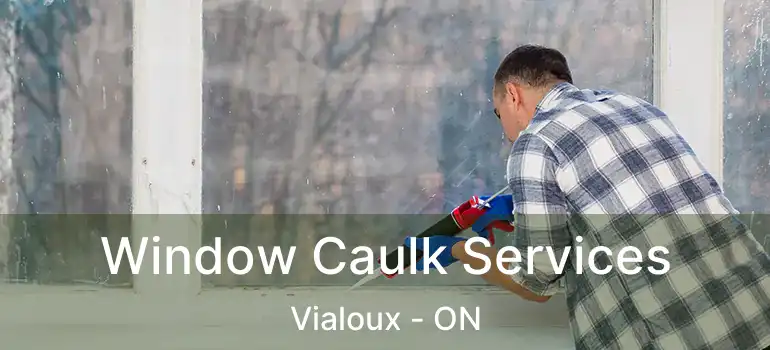  Window Caulk Services Vialoux - ON