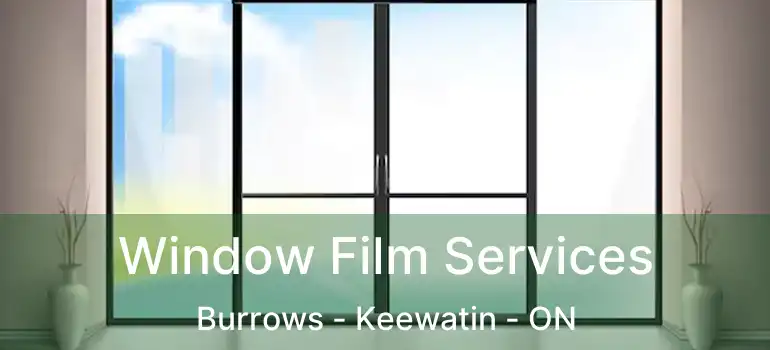  Window Film Services Burrows - Keewatin - ON