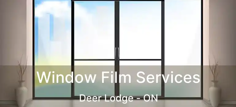  Window Film Services Deer Lodge - ON