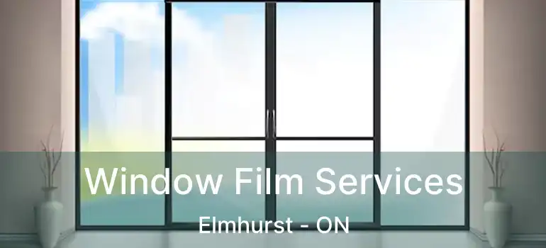  Window Film Services Elmhurst - ON
