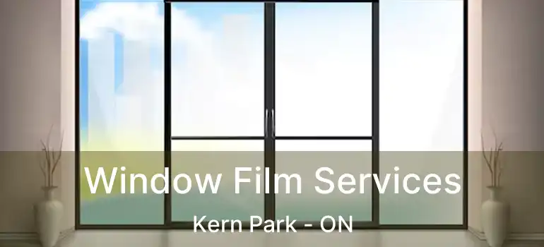 Window Film Services Kern Park - ON