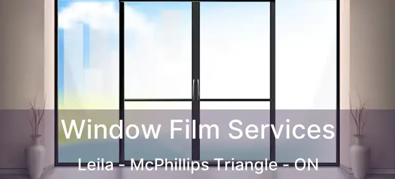 Window Film Services Leila - McPhillips Triangle - ON