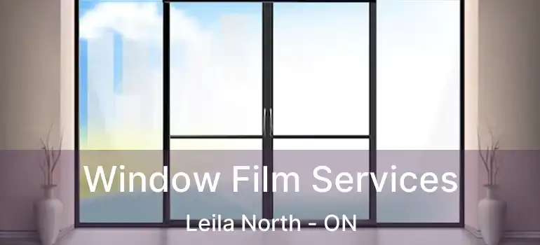  Window Film Services Leila North - ON