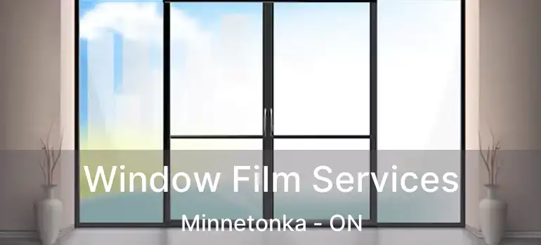  Window Film Services Minnetonka - ON