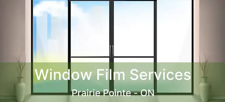  Window Film Services Prairie Pointe - ON