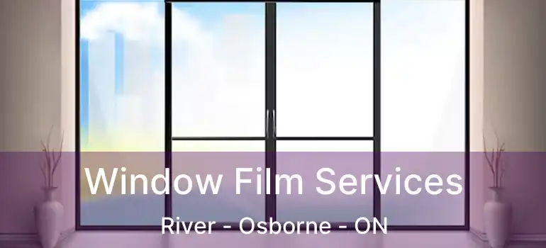  Window Film Services River - Osborne - ON