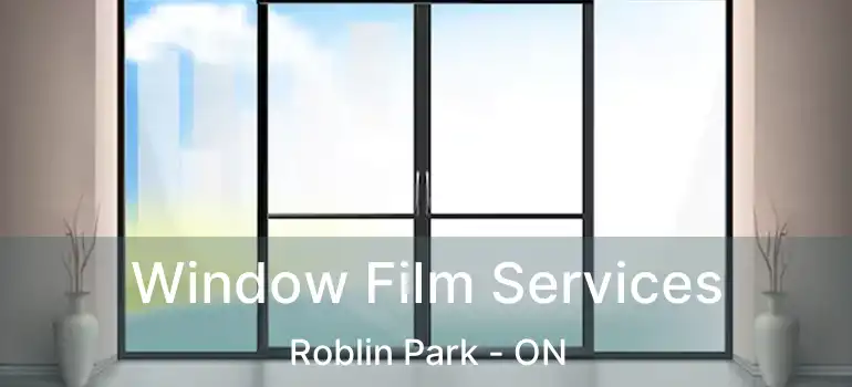  Window Film Services Roblin Park - ON