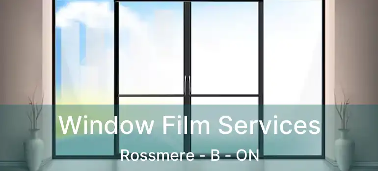  Window Film Services Rossmere - B - ON