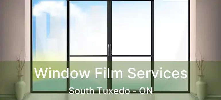  Window Film Services South Tuxedo - ON