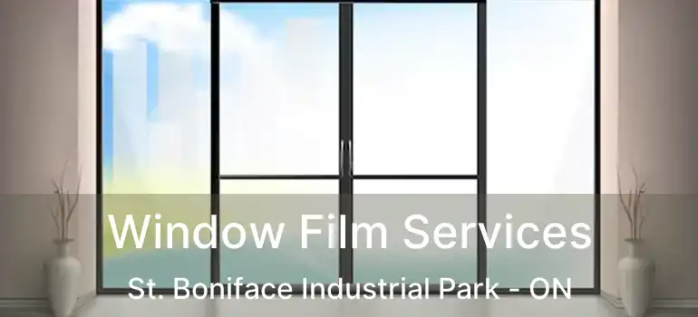 Window Film Services St. Boniface Industrial Park - ON