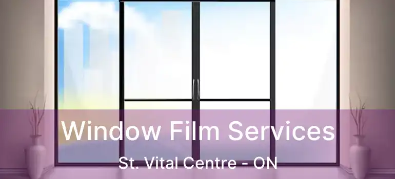  Window Film Services St. Vital Centre - ON