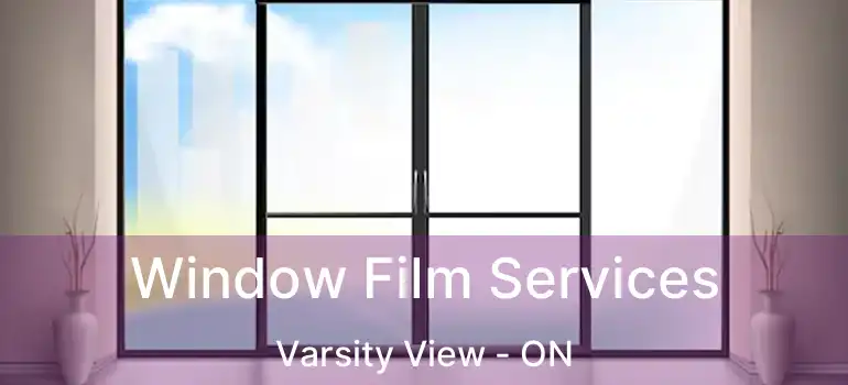  Window Film Services Varsity View - ON