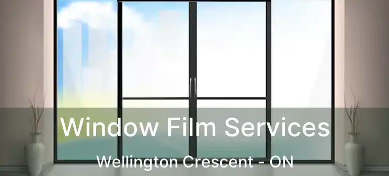  Window Film Services Wellington Crescent - ON