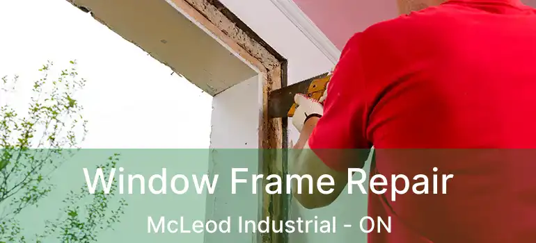  Window Frame Repair McLeod Industrial - ON