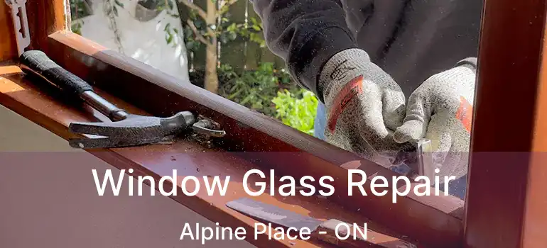  Window Glass Repair Alpine Place - ON