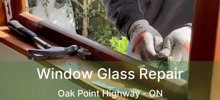  Window Glass Repair Oak Point Highway - ON