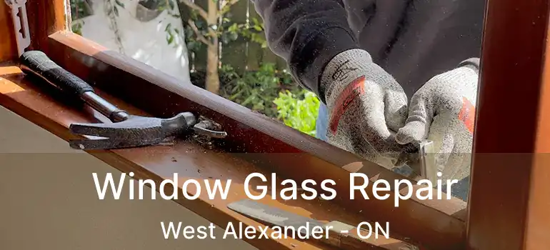  Window Glass Repair West Alexander - ON