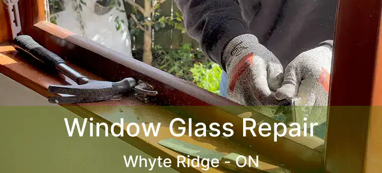  Window Glass Repair Whyte Ridge - ON