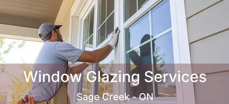 Window Glazing Services Sage Creek - ON