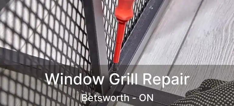  Window Grill Repair Betsworth - ON