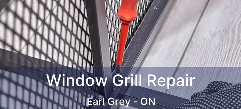  Window Grill Repair Earl Grey - ON