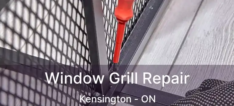  Window Grill Repair Kensington - ON