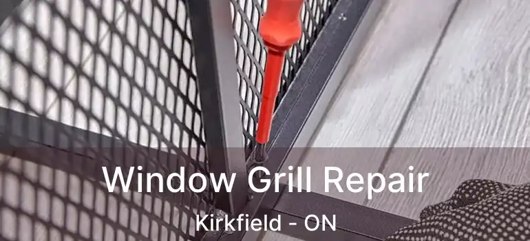  Window Grill Repair Kirkfield - ON