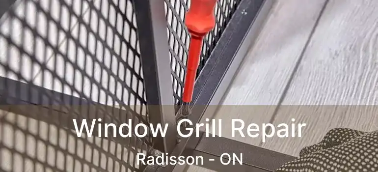  Window Grill Repair Radisson - ON