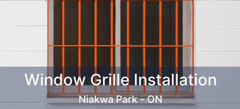  Window Grille Installation Niakwa Park - ON