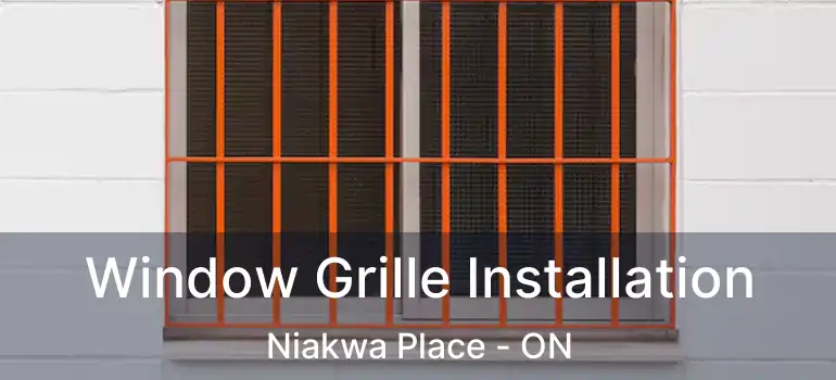  Window Grille Installation Niakwa Place - ON