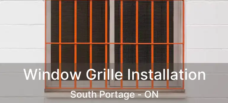  Window Grille Installation South Portage - ON