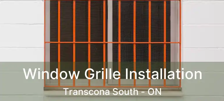  Window Grille Installation Transcona South - ON