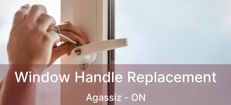  Window Handle Replacement Agassiz - ON