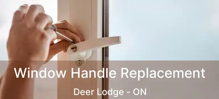  Window Handle Replacement Deer Lodge - ON