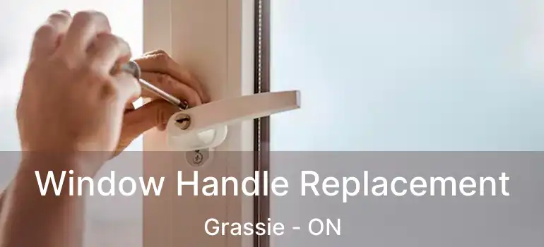  Window Handle Replacement Grassie - ON