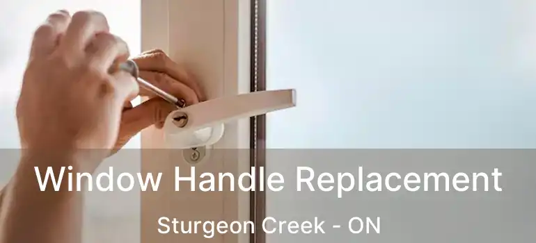  Window Handle Replacement Sturgeon Creek - ON