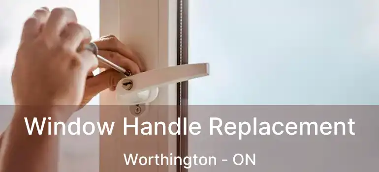  Window Handle Replacement Worthington - ON