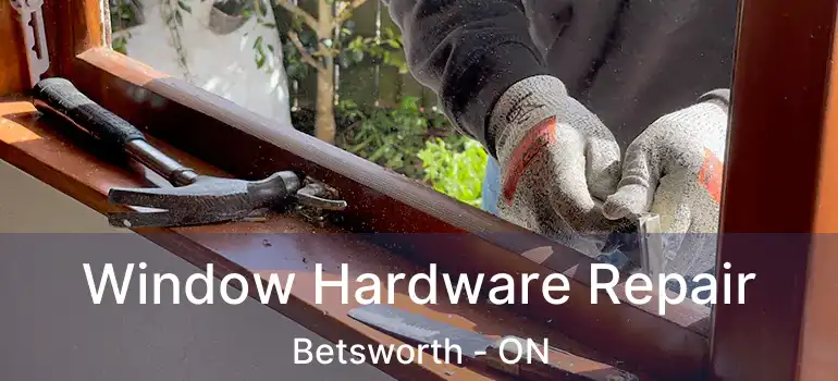  Window Hardware Repair Betsworth - ON