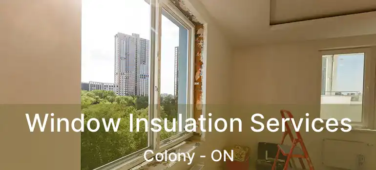  Window Insulation Services Colony - ON
